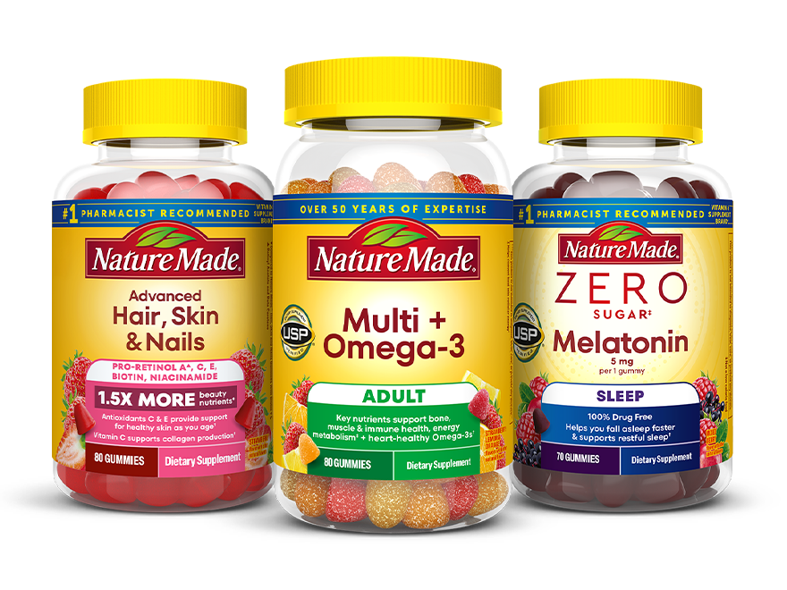 



Gummy Vitamins & Supplements