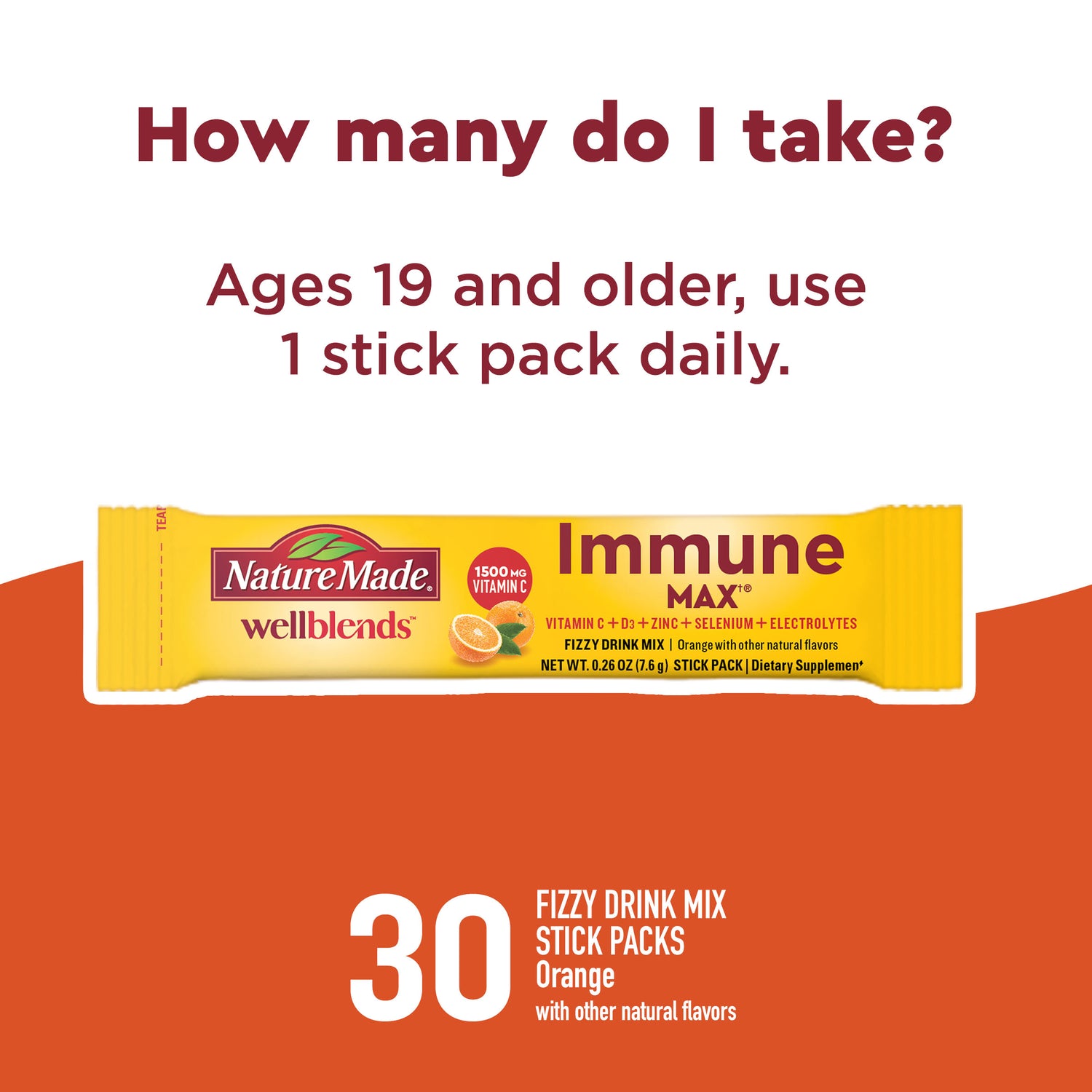 Wellblends™ Immune MAX® Fizzy Drink Mix | 