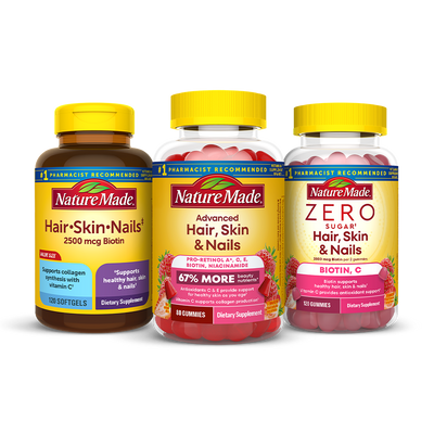 Supplements for Hair, Skin & Nails