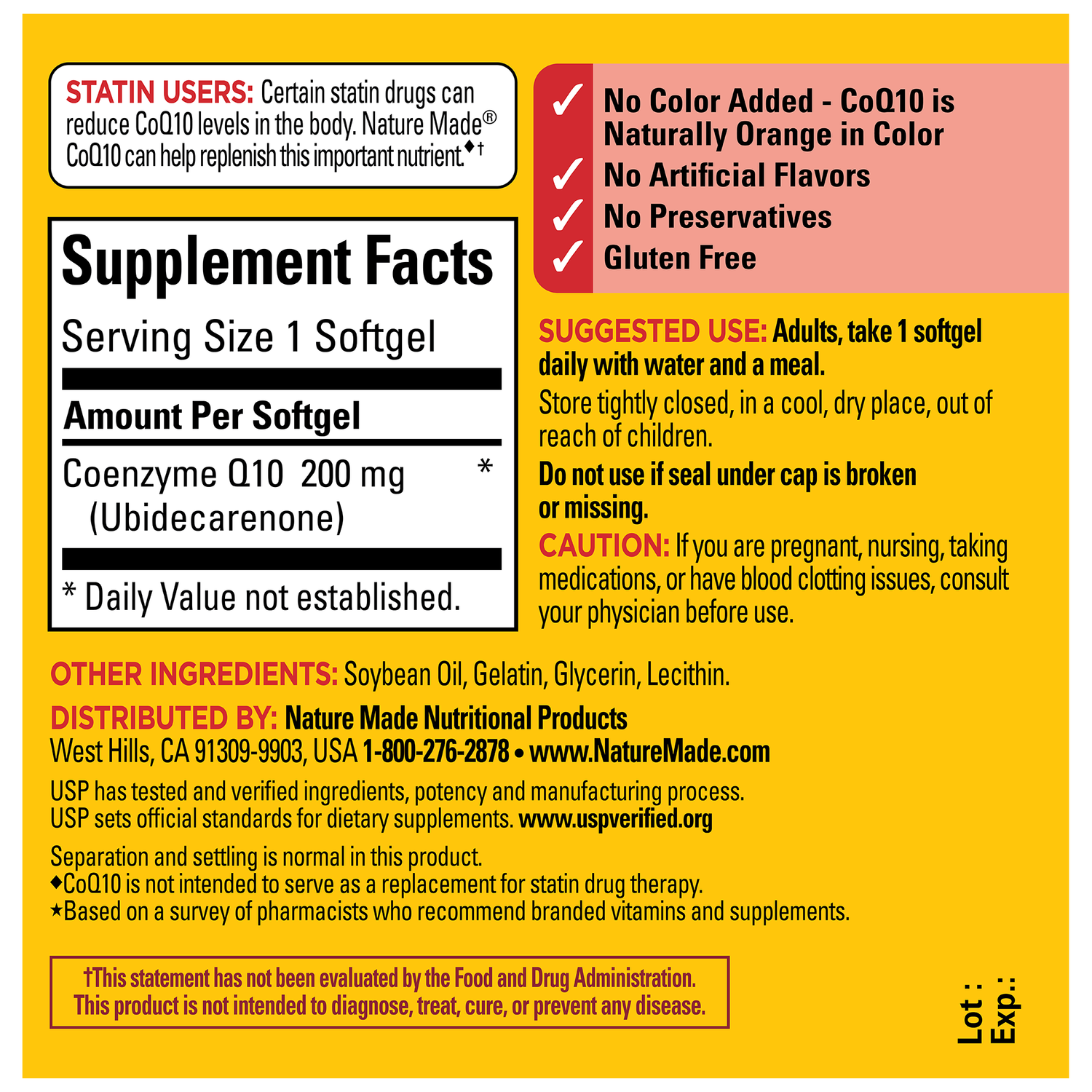CoQ10 200 mg Softgels | 40