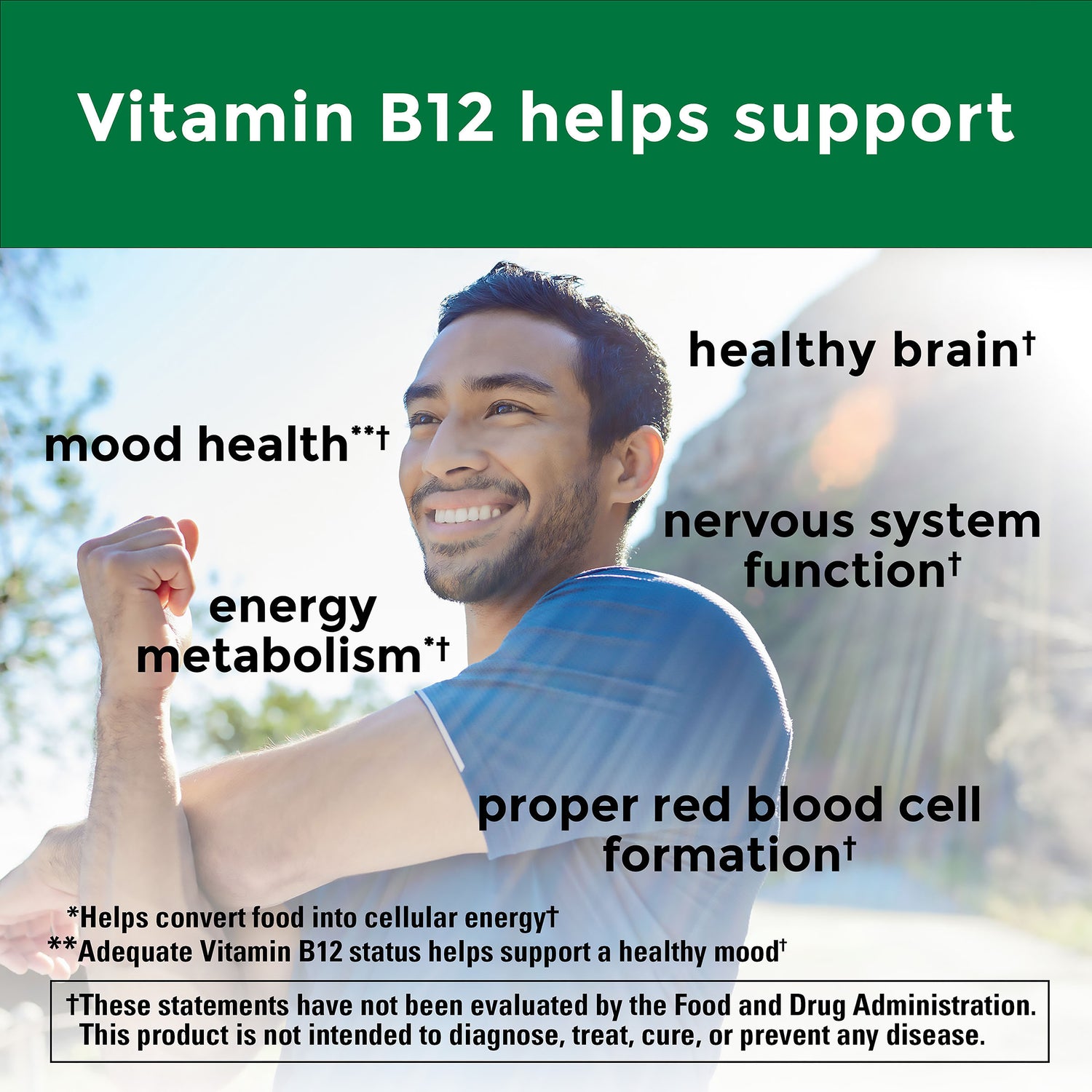 Vitamin B12 1000 mcg Fast Dissolve Tablets | 