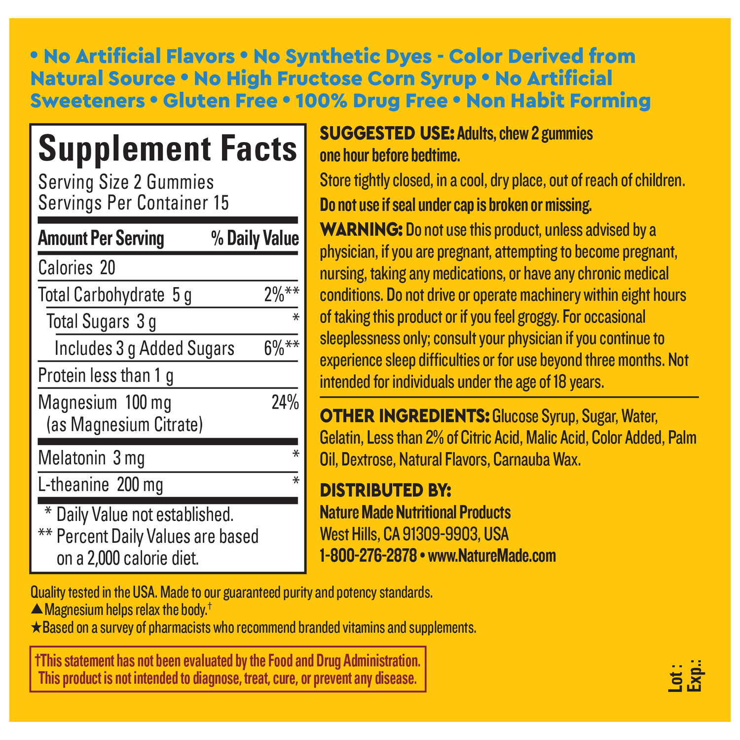 Wellblends™ Sleep & Recover™ Gummies | 30