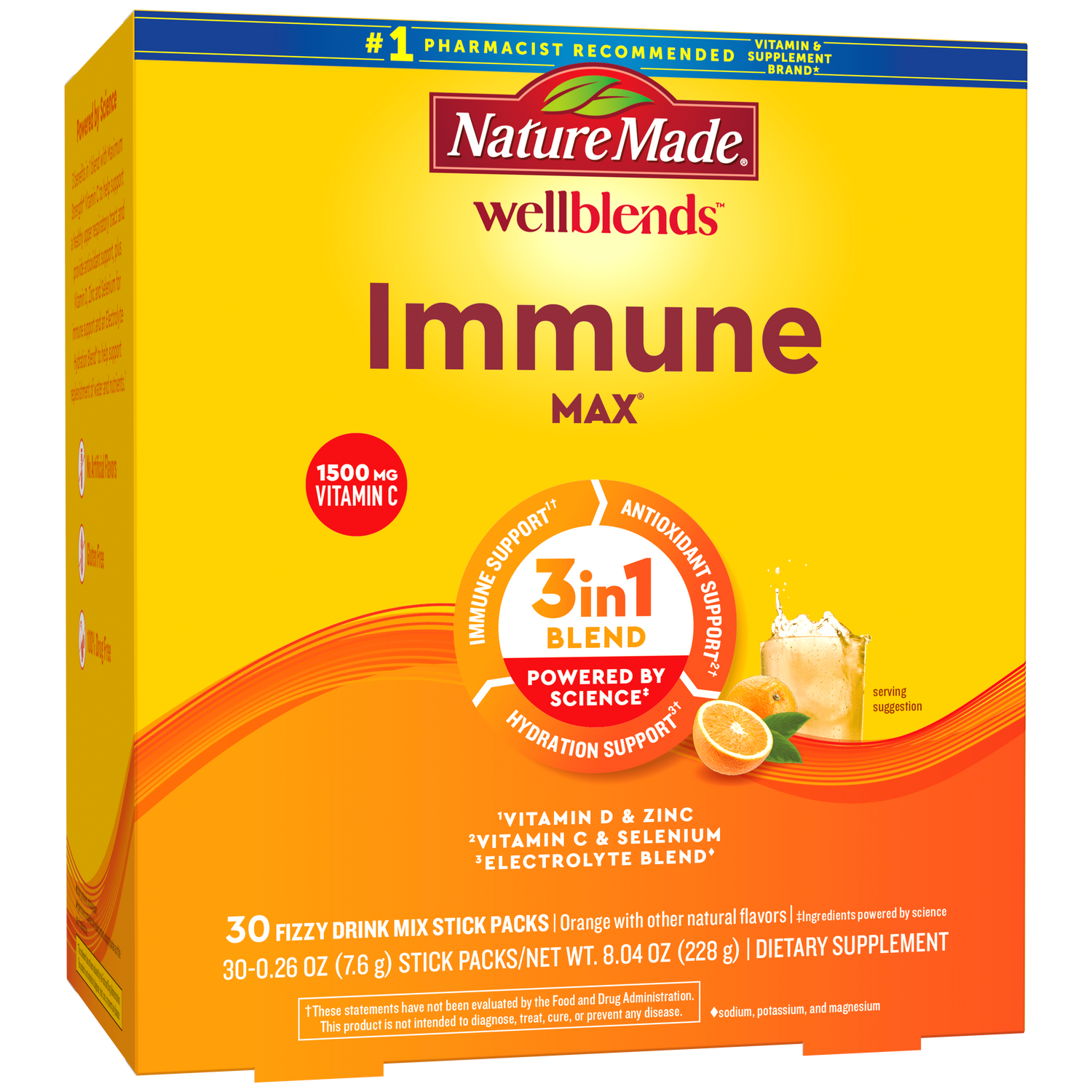 Wellblends™ Immune MAX® Fizzy Drink Mix | 