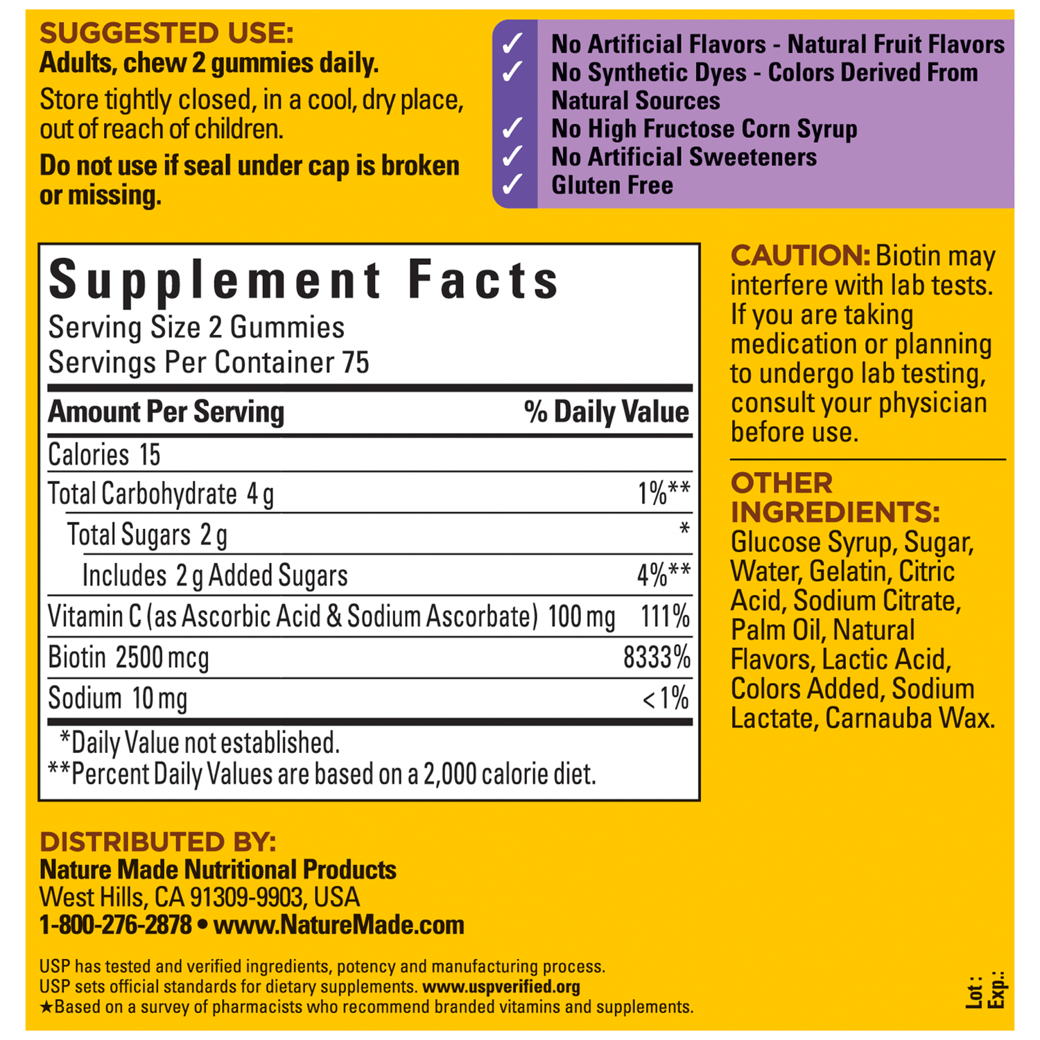 Hair-Skin-Nails‡ Gummies | 150