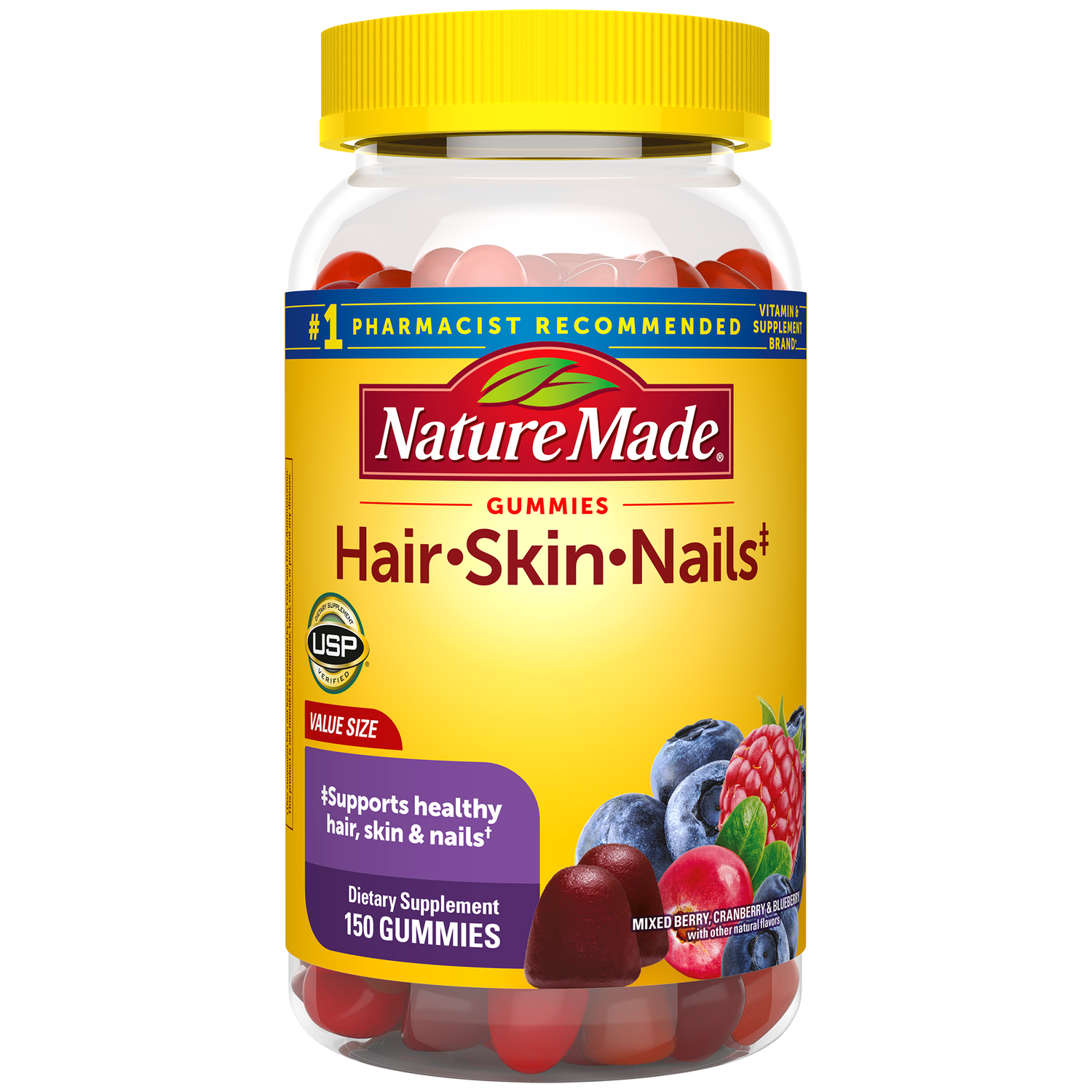 Hair-Skin-Nails‡ Gummies | 150