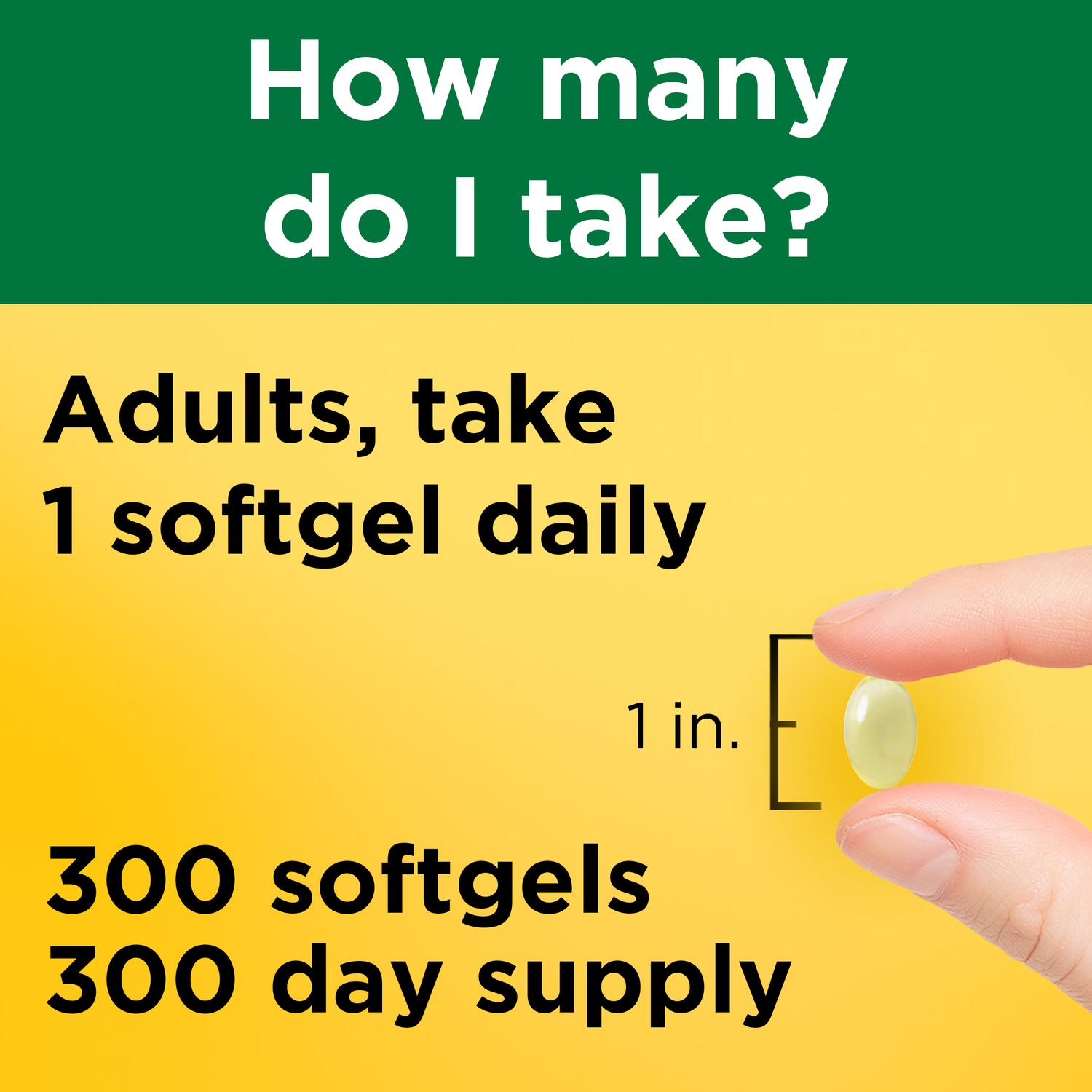 Vitamin E 400 IU (180 mg) dl-Alpha Softgels | 300